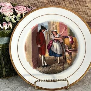 Decorative Bone China Plate by Pall Mall Ware Cries of London Cabinet Plate 8”